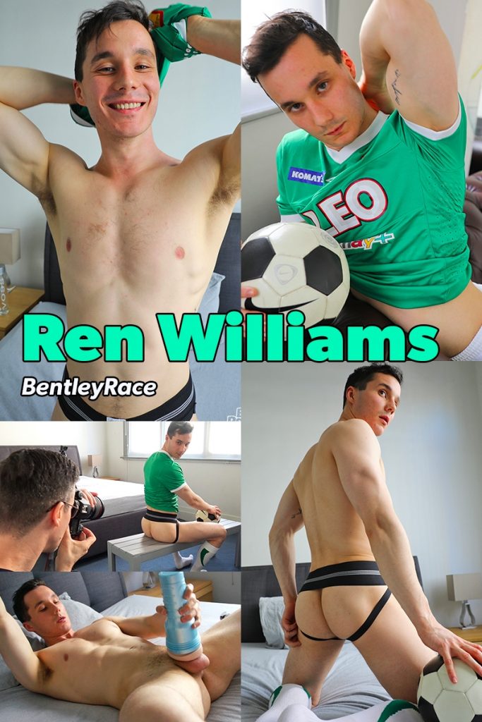Ren Williams footie kit socks wanks huge dick massive load cum Bentley Race 029 porno pics gay 683x1024 1 - Ren Williams