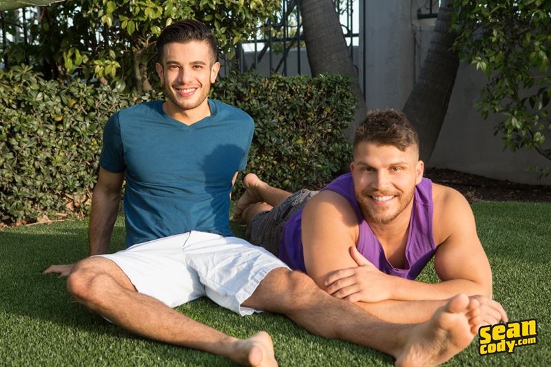 Hairy muscle stud Manny bare hole fucked hard Brodie big raw cock Sean Cody 021 gay porn pics - Sean Cody Brodie, Sean Cody Manny