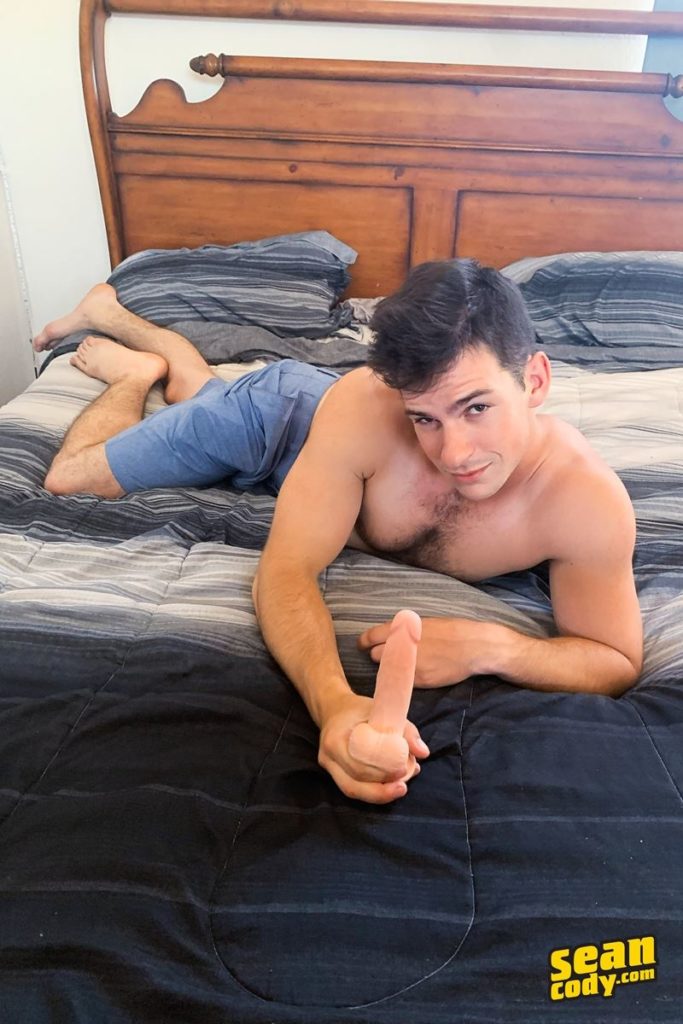 Hairy young muscle hunk Archie wanks huge dick spraying jizz six pack abs Sean Cody 003 gay porn pics 683x1024 1 - Sean Cody Archie