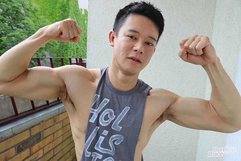 Sexy young Chinese boy Anson Yang strips naked wanking dick ass fucked hard Bentley Race 008 gay porn pics - Anson Yang