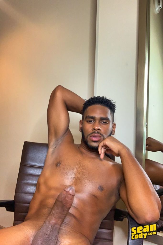 Young ripped black stud Jayden Jaxx strips naked sexy undies wanking huge long cock Sean Cody 011 gay porn pics 683x1024 1 - Jayden Jaxx