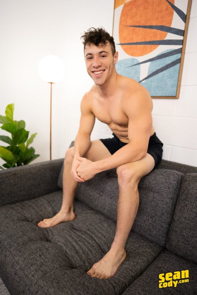 Hot ripped young muscle boy Kyle strips sexy underwear stroking large thick dick Sean Cody 007 gay porn pics 683x1024 1 - Sean Cody Kyle