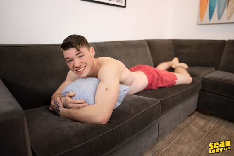 Sexy big muscle stud Blake hot bubble ass bare fucked young dude Conor huge uncut dick Sean Cody 009 gay porn pics - Sean Cody Conor, Sean Cody Blake