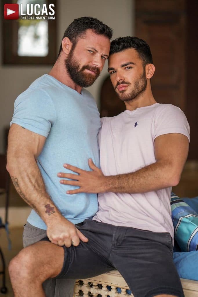 Sexy young muscle boy Pol Prince bare asshole fucked hairy chested hunk Sergeant Miles Lucas Entertainment 3 porno gay pics 683x1024 1 - Sergeant Miles, Pol Prince