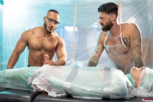Fisting Inferno horny muscle men Alpha Wolfe Dillon Diaz stroke plastic wrapped Isaac X huge cock 0 porno gay pics 300x200 - Blake Wilder, Tyler James