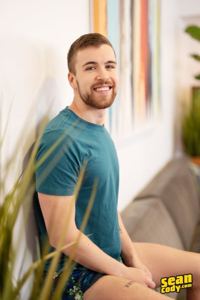Sexy young muscle pup Mike Love strips naked wanking huge long cock jizzing all over the mirror Sean Cody 2 porno gay pics 683x1024 1 - Mike Love