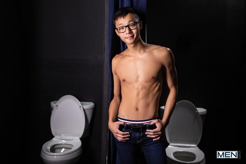 Sexy young Asian Dane Jaxson sucks tattooed construction worker Bo Sinn massive thick dick Men 4 porno gay pics - Bo Sinn, Dane Jaxson