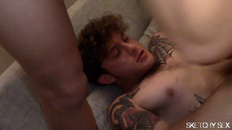 Gotta love rando bottoms seeded all our cum till its dripping out their holes at Sketchy Sex 8 porno gay pics - Dirty Fucking Bottoms at Sketchy Sex