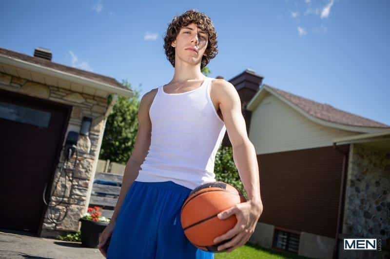 Leo Louis Cristiano Cute young curly haired stud bottoms hottie Basketballer massive thick dick 4 gay porn pics - Cristiano, Leo Louis