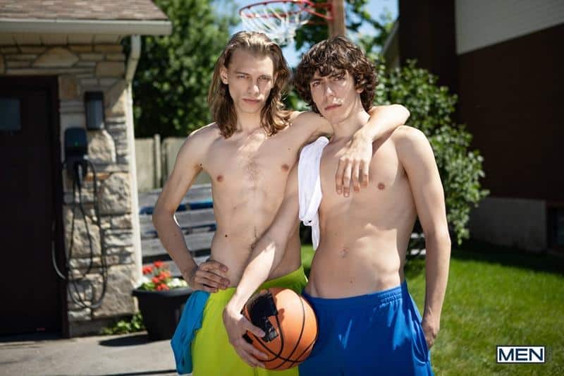 Leo Louis Cristiano Cute young curly haired stud bottoms hottie Basketballer massive thick dick 6 gay porn pics - Cristiano, Leo Louis