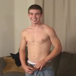 Mack Hottie All American boy strips out of white boxer shorts stroking out a huge cum load 4 gay porn pics 150x150 1 - Sean Cody Mack