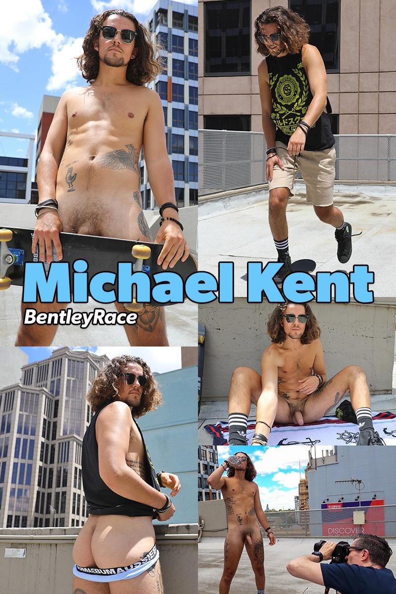 Michael Kent Hottie young Skateboarder strips down black socks pumps wanking big uncut dick 26 gay porn pics - Michael Kent