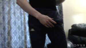 Grinding out a huge cum load at Sketchy Sex 4 gay porn pics 300x169 1 - Sketchy Sex passing my ass around